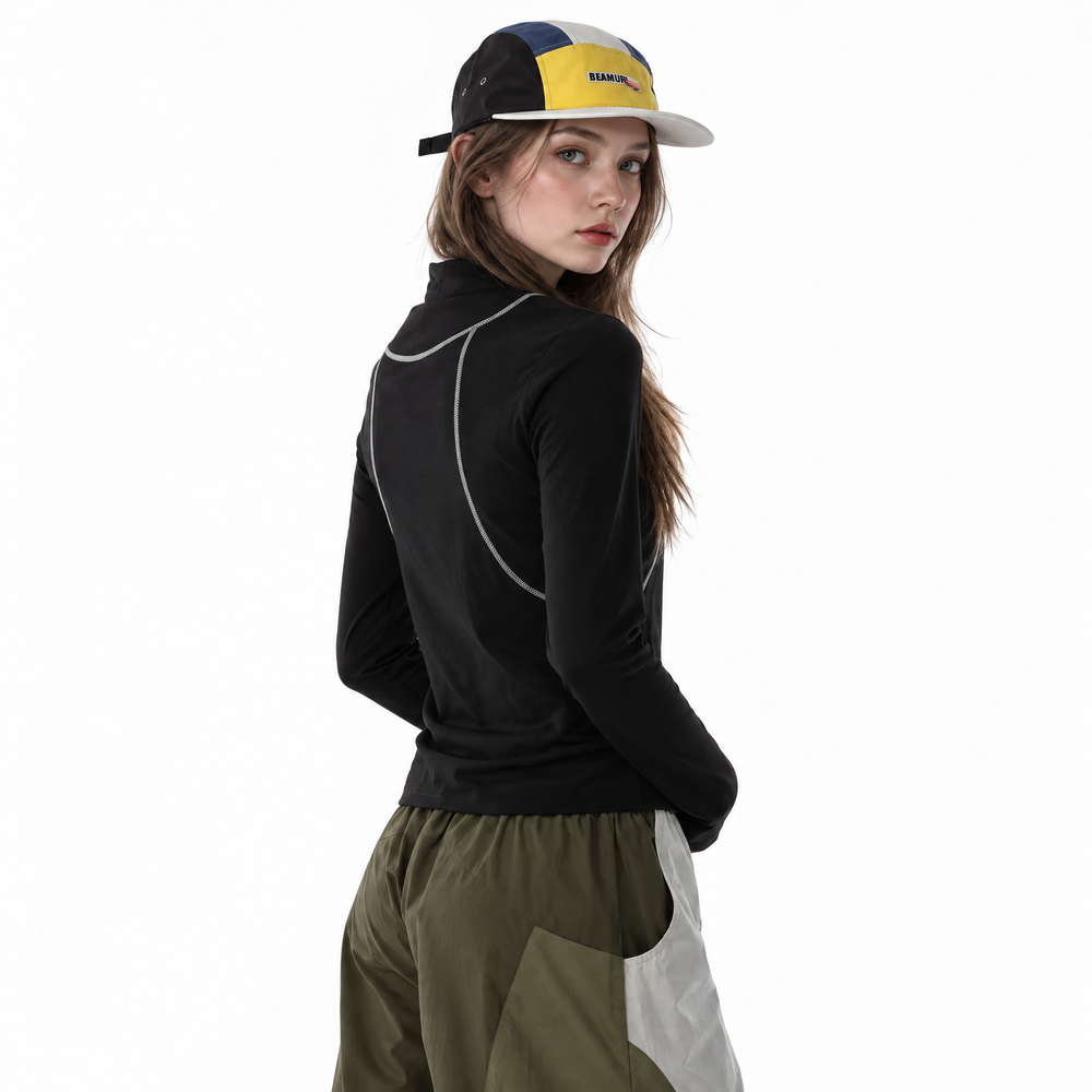 Women's Quick-Dry Fitted Long Sleeve Active Top