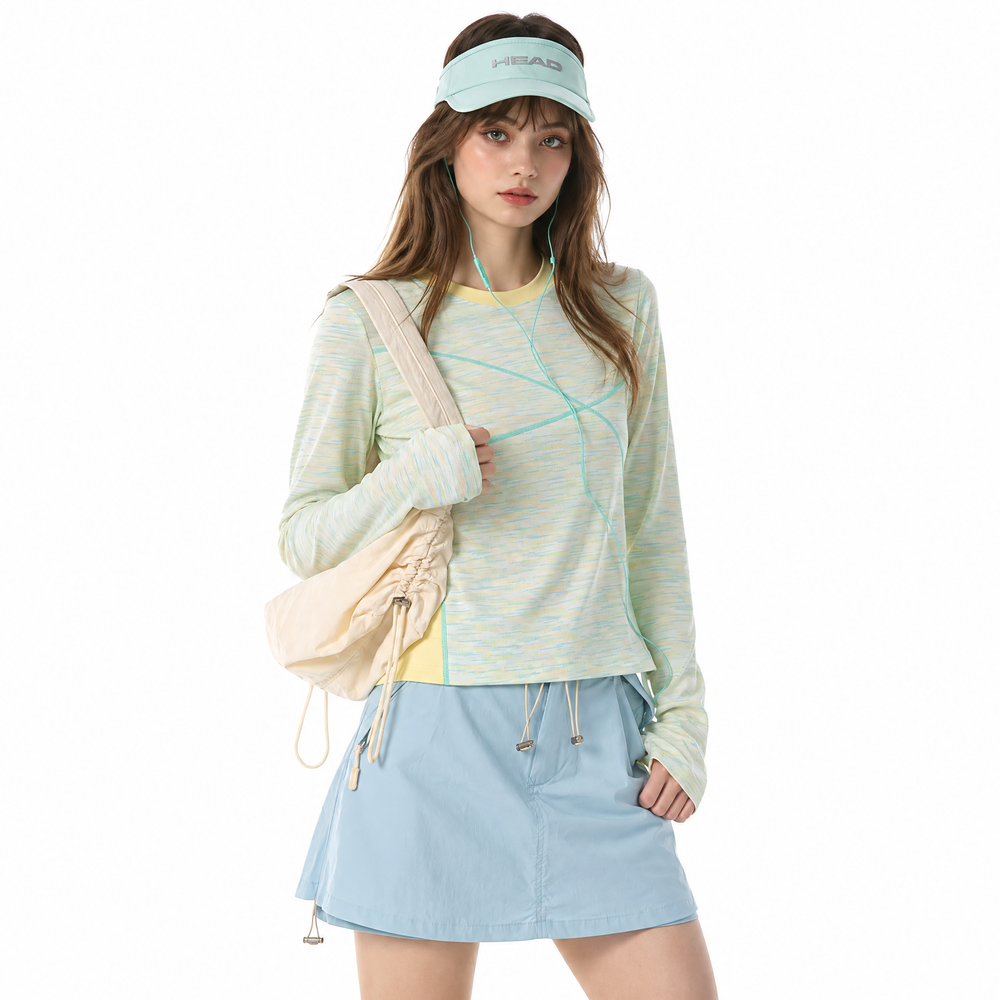 Women's Colorblock Outdoor Long Sleeve Shirt