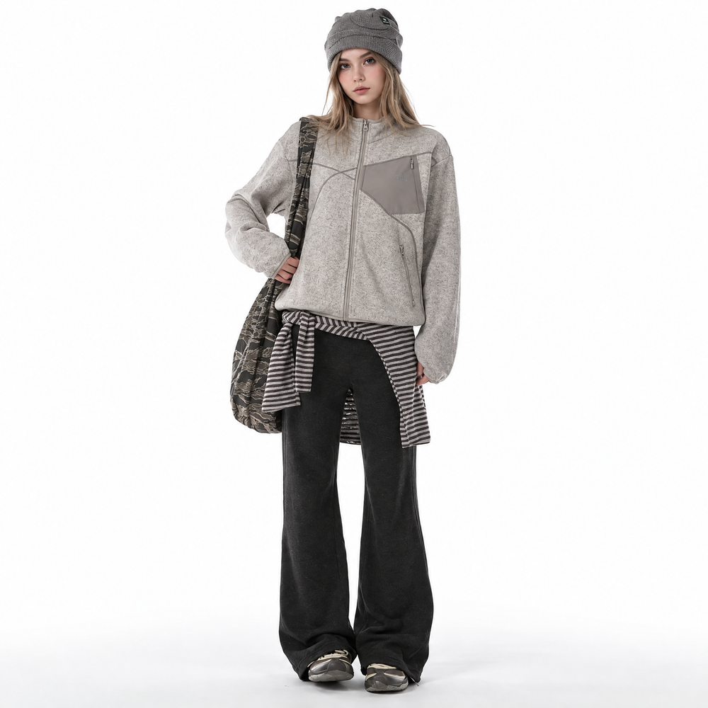 Women's Relaxed Wide-Leg Flare Pants
