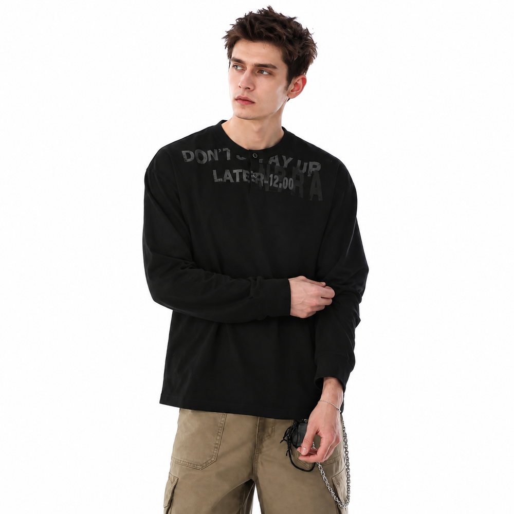 Unisex Vintage Graphic Long Sleeve T-Shirt